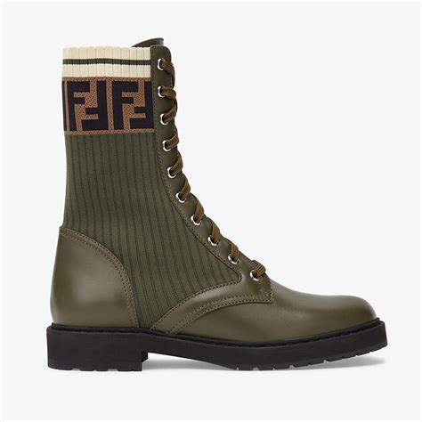 fendi rocko boots|fendi rockoko green boots.